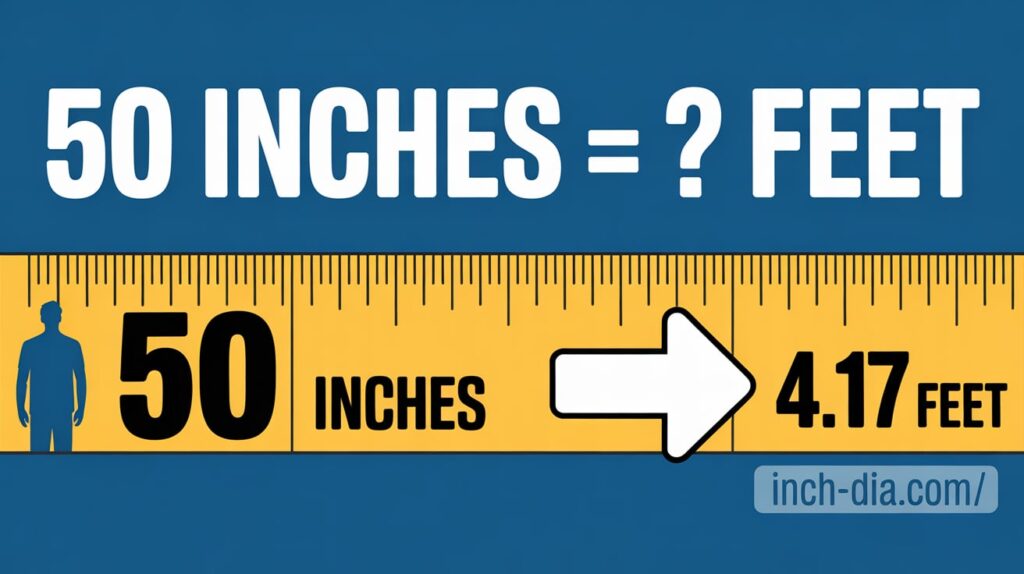 How to Convert 50 Inches to Feet: A Comprehensive Guide for Everyone