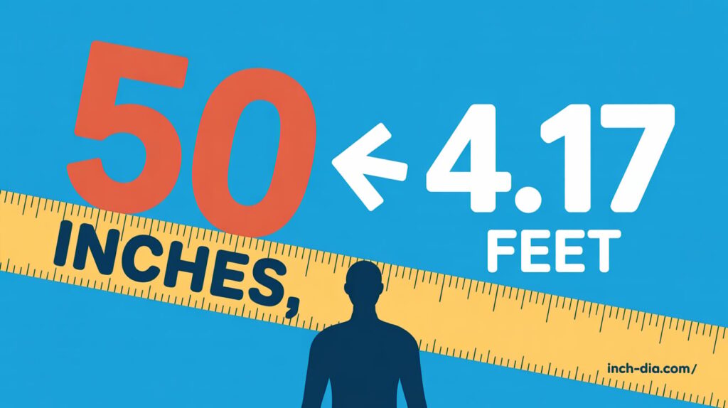 How to Convert 50 Inches to Feet: A Comprehensive Guide for Everyone