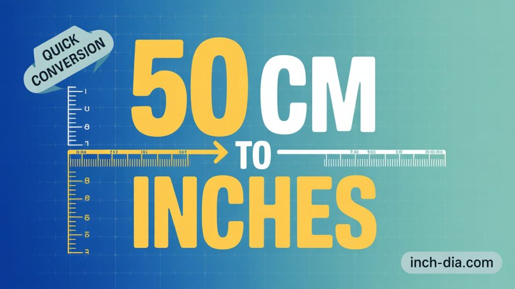 How to Convert 50cm to Inches: Your Ultimate Guide to Easy Measurements