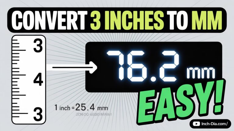 How to Convert 3 Inches to MM: A Simple Guide 2025