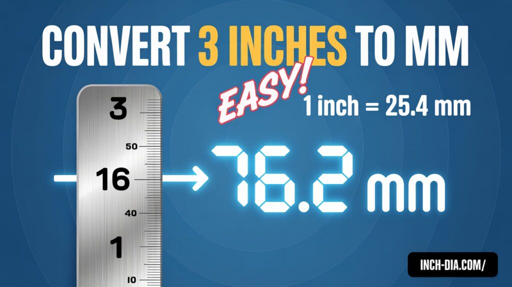 How to Convert 3 Inches to MM: A Simple Guide 2025