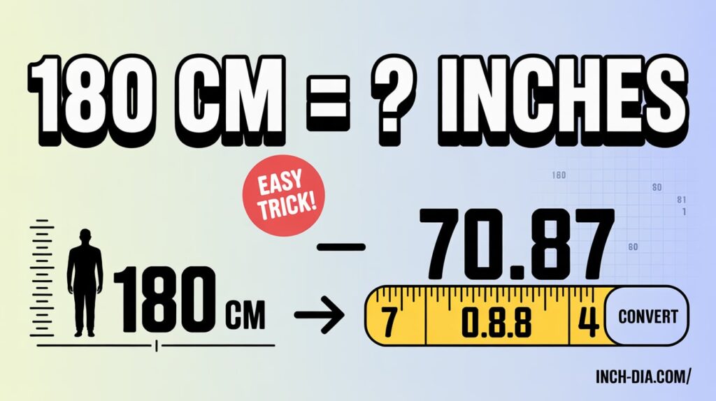 How to Convert 180 cm to Inches: A Comprehensive Guide to Metric-to-Imperial Conversion