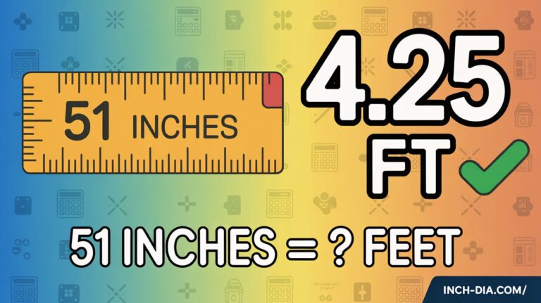 How to Convert 51 Inches to Feet: A Clear and Simple Guide