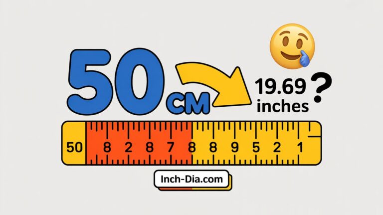 How to Convert 50cm In Inches: Quick and Easy Guide