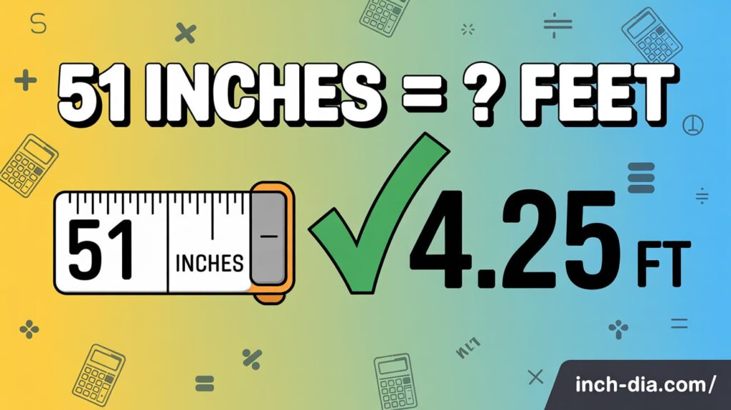 How to Convert 51 Inches to Feet: A Clear and Simple Guide