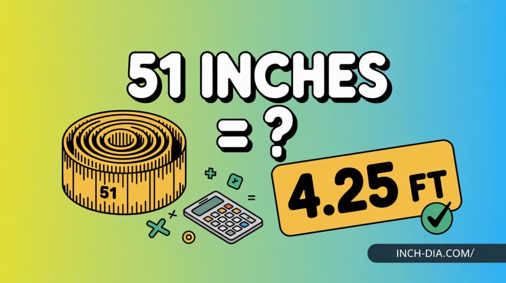 How to Convert 51 Inches to Feet: A Clear and Simple Guide