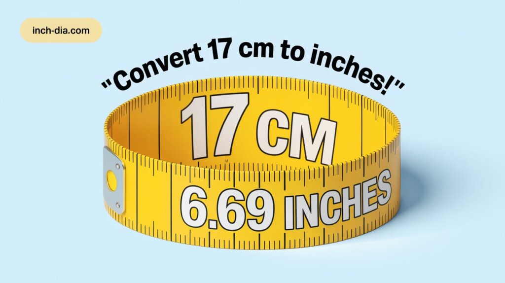 How to Convert 17cm to Inches?: Your Complete Guide