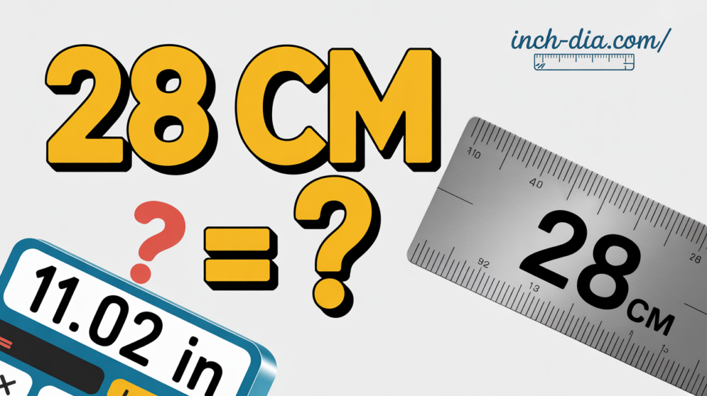 How to Convert 28 cm to Inches: A Simple Guide 2025