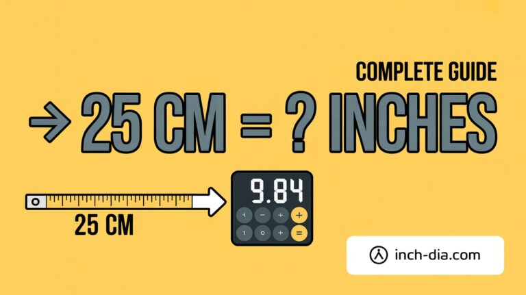 How to Convert 25cm to Inches: Your Ultimate Guide to Easy Length Conversion