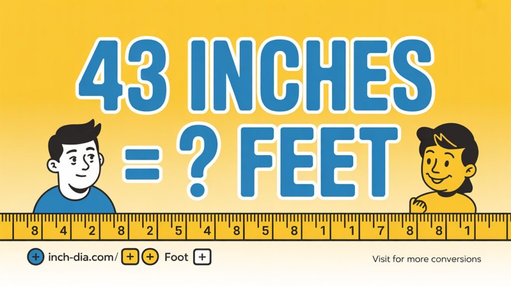 How to Convert 43 Inches to Feet: A Comprehensive Guide 2025