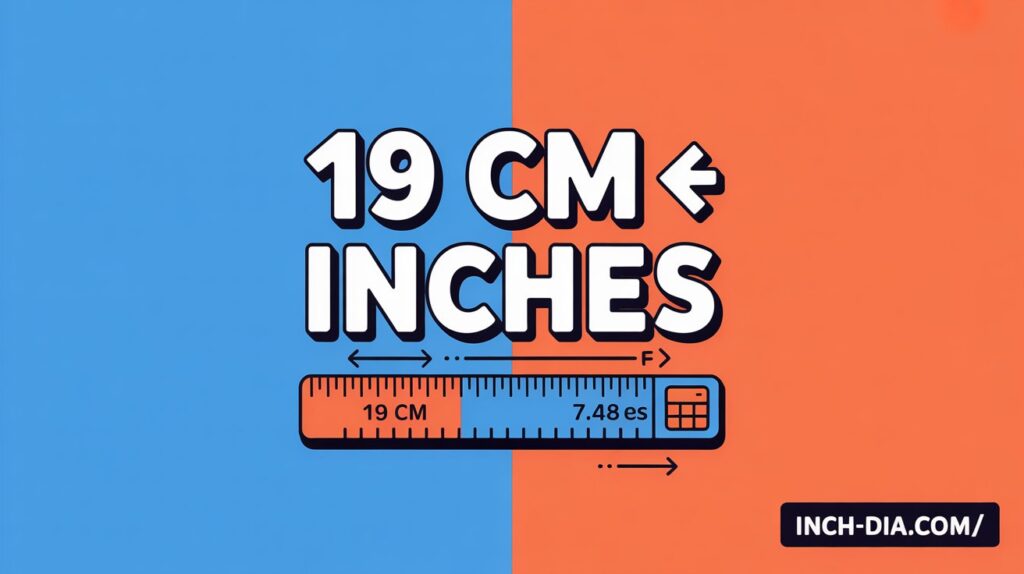 How to Convert 19 cm to Inches: A Simple Guide 2025