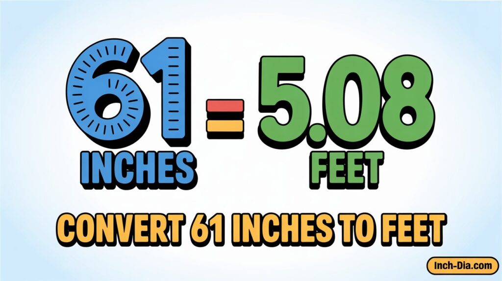 How to Convert 61 Inches to Feet: Your Ultimate Guide to Inches to Feet Conversion