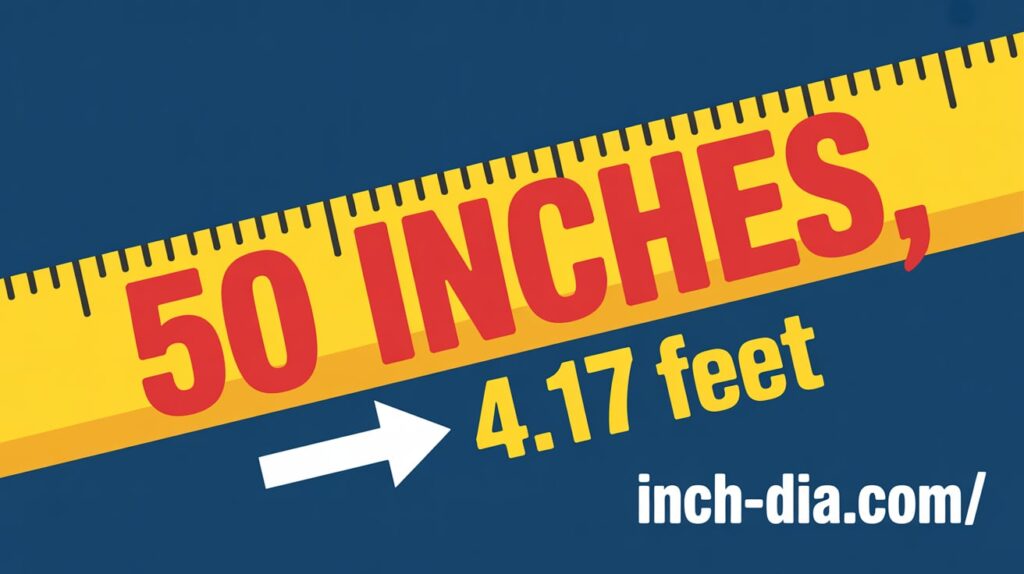 How to Convert 50 Inches to Feet: A Comprehensive Guide for Everyone