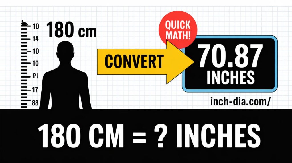 How to Convert 180 cm to Inches: A Comprehensive Guide to Metric-to-Imperial Conversion