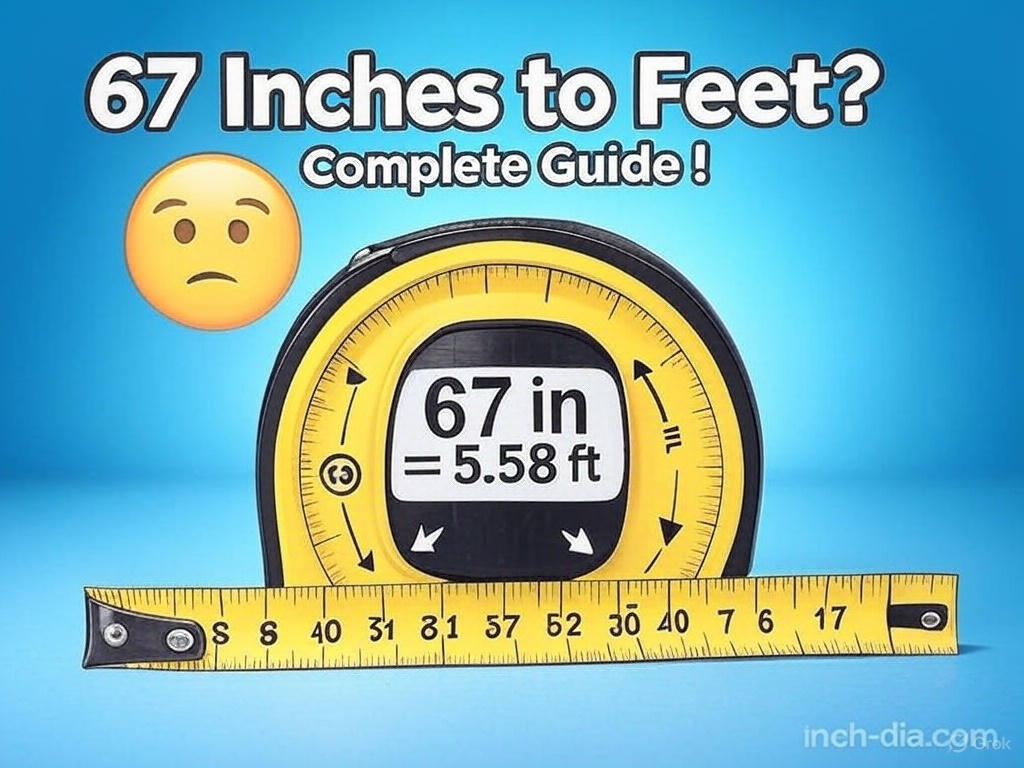 How to Convert 67 Inches to Feet: A Comprehensive Step-by-Step Guide 2025