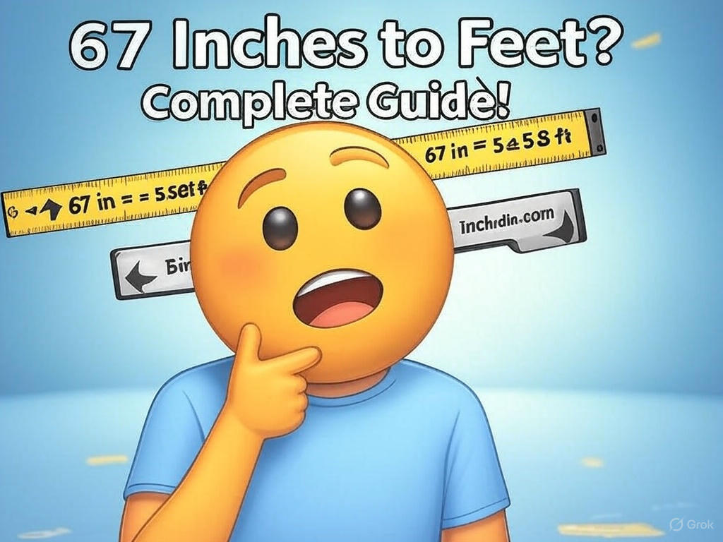 How to Convert 67 Inches to Feet: A Comprehensive Step-by-Step Guide 2025