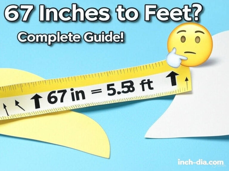 How to Convert 67 Inches to Feet: A Comprehensive Step-by-Step Guide 2025