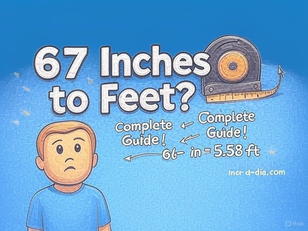 How to Convert 67 Inches to Feet: A Comprehensive Step-by-Step Guide 2025
