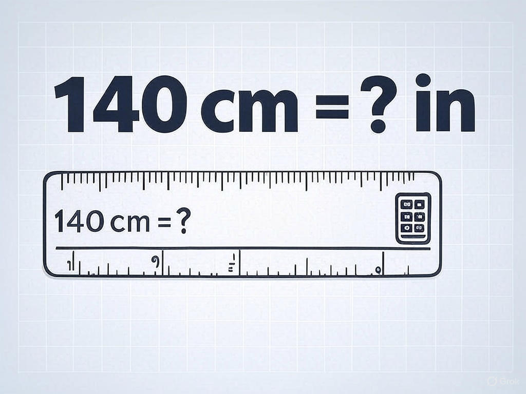 How to Convert 140 cm to Inches: A Comprehensive Step-by-Step Guide 2025
