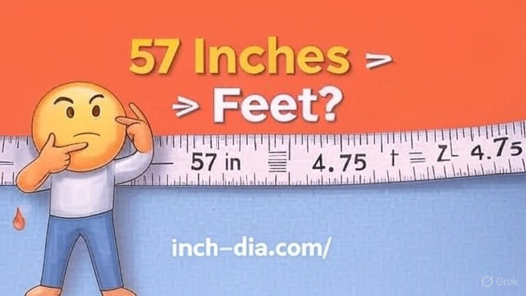 How to Convert 57 Inches to Feet: A Comprehensive Guide