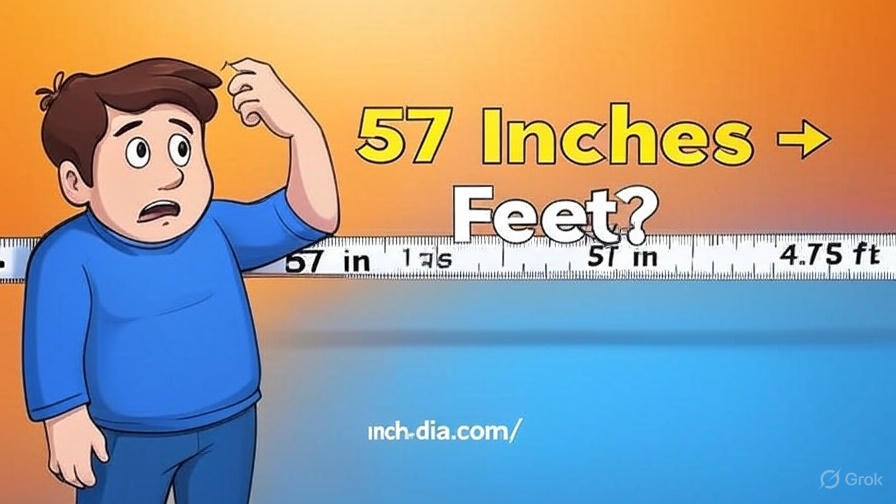 How to Convert 57 Inches to Feet: A Comprehensive Guide