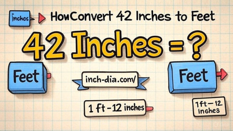 How to Convert 42 Inches to Feet: Your Ultimate Step-by-Step Guide