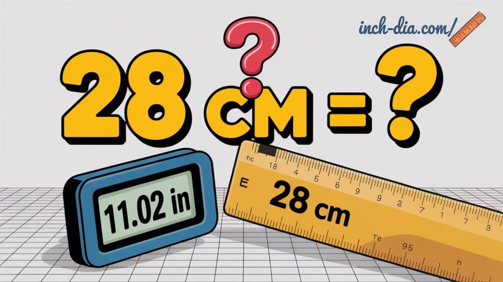 How to Convert 28 cm to Inches: A Simple Guide 2025