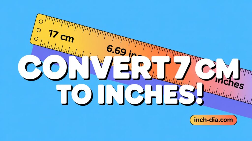 How to Convert 17cm to Inches?: Your Complete Guide