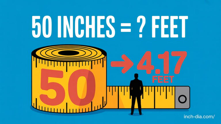 How to Convert 50 Inches to Feet: A Comprehensive Guide for Everyone